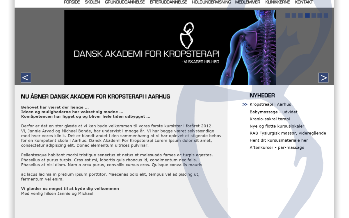 Dansk Akademi For Kropsterapi