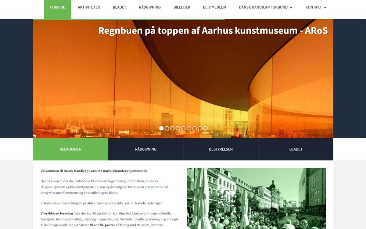 Dansk Handicap Forbund Aarhus/Randers | I samarbejde med MEDIE-GRAFIK